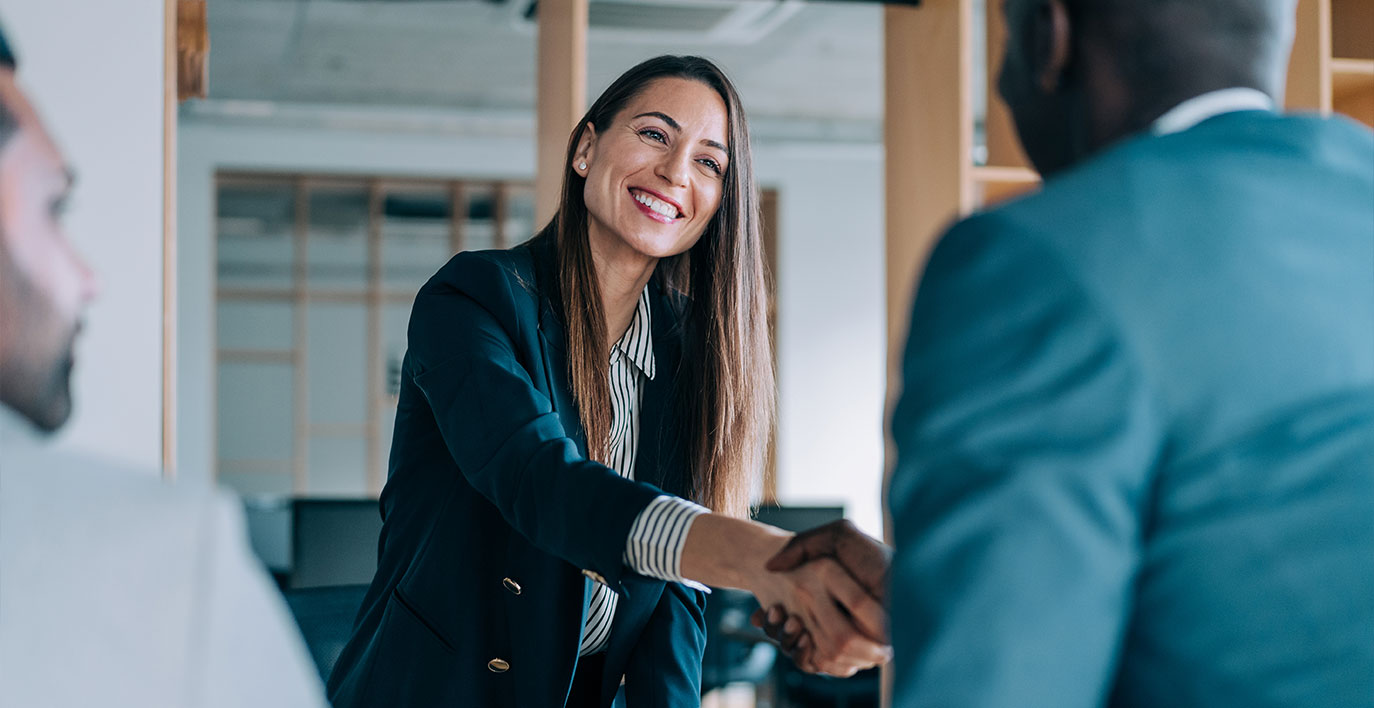 Partners Shaking Hands